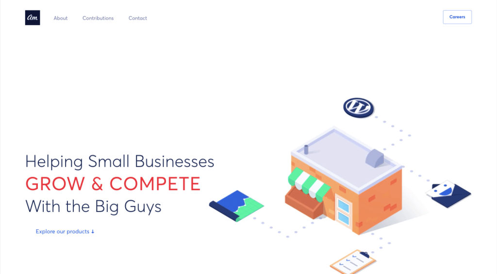 Awesome Motive website